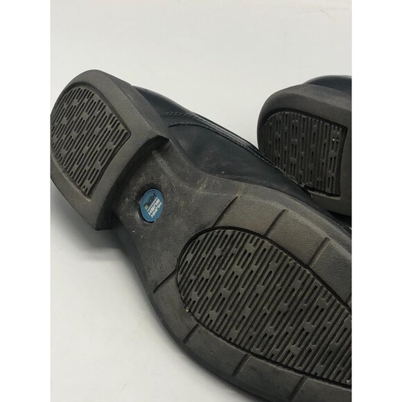 NunnBush  lace up dress shoes black leather with comfort gel memory foam 8m READ - Picture 6 of 8